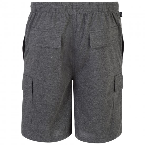 Kam Jeans Cargo Jogger shorts Grey - Спортни панталони & Kъси панталони - мъжки спортни панталони големи размери