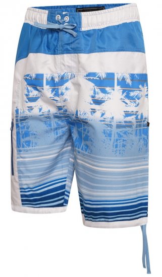 Kam Jeans 3008 Surfer Panelled Swimshorts - Бельо & Бански шорти - Мъжко бельо големи размери