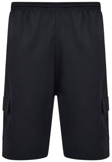 Kam Jeans Cargo Jogger shorts Black - Спортни панталони & Kъси панталони - мъжки спортни панталони големи размери