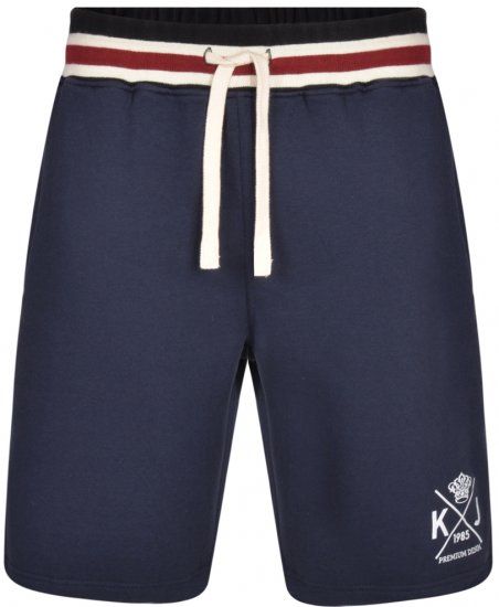 Kam Jeans 328 Jersey Shorts Navy - Спортни панталони & Kъси панталони - мъжки спортни панталони големи размери