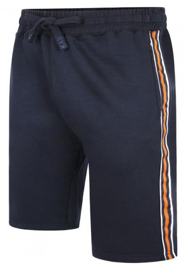 Kam Jeans 3300 Jog Shorts with Side Tape Navy - Спортни панталони & Kъси панталони - мъжки спортни панталони големи размери