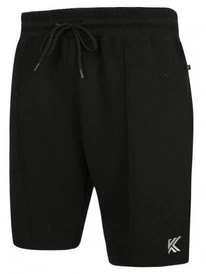Kam Jeans 3305 Jaquard Mesh Shorts Black - Спортни панталони & Kъси панталони - мъжки спортни панталони големи размери