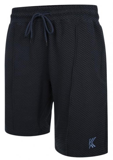 Kam Jeans 3305 Jaquard Mesh Shorts Navy - Спортни панталони & Kъси панталони - мъжки спортни панталони големи размери