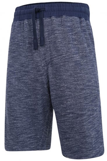 Kam Jeans 331 Melange Jog Shorts Indigo - Спортни панталони & Kъси панталони - мъжки спортни панталони големи размери