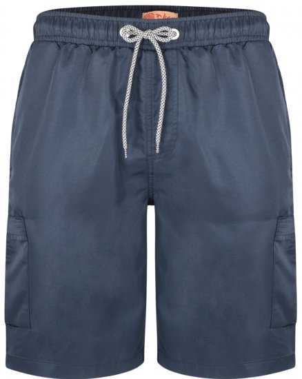 Kam Jeans 334 Cargo Swim Shorts Navy - Бельо & Бански шорти - Мъжко бельо големи размери