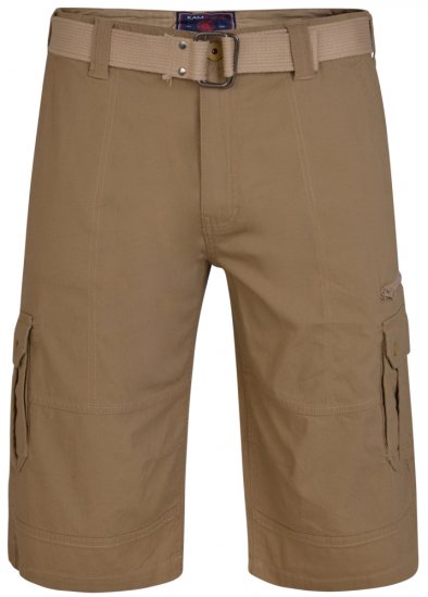 Kam Jeans 343 Cargoshorts Sand - Шорти - мъжки къси панталони големи размери