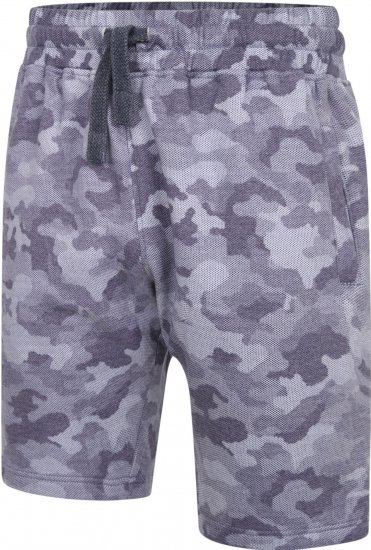 Kam Jeans 346 Camo Sweat Shorts Indigo TALL SIZES - МЪЖКО ОБЛЕКЛО MT-6XLT - дрехи за високи мъже