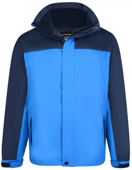 Kam Jeans 439 Softshell Jacket Navy - Якета - мъжки якета големи размери