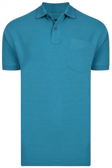 Kam Jeans Polo Breeze - Поло тениски - мъжки тениски с яка големи размери