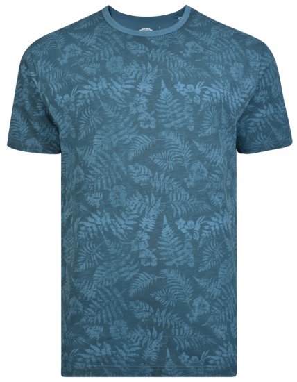 Kam Jeans 5261 T-shirt Denim - Тениски - мъжки тениски големи размери