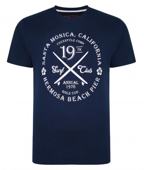 Kam Jeans 5331 Twin pack California Tee - Тениски - мъжки тениски големи размери