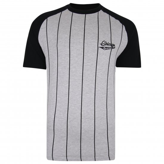 Kam Jeans 5360 Chicago Grey T-Shirt - Тениски - мъжки тениски големи размери