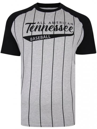 Kam Jeans 5361 Tennessee Baseball T-shirt - Тениски - мъжки тениски големи размери