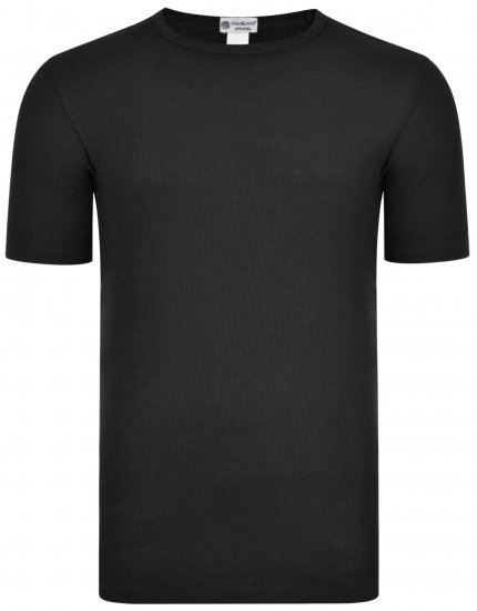 Kam Jeans 834 Thermal T-shirt Black - Бельо & Бански шорти - Мъжко бельо големи размери