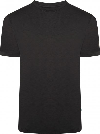 Kam Jeans AP001 XT Active Performance Marl Tee Black - Тениски - мъжки тениски големи размери