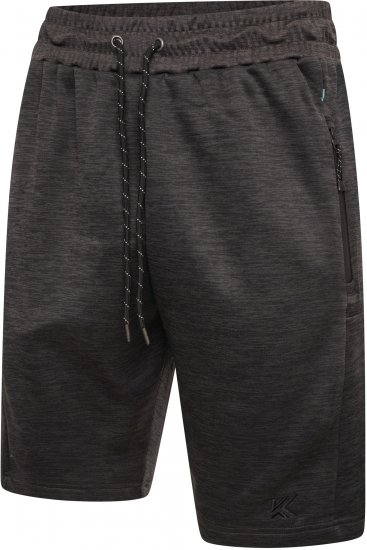 Kam Jeans AP005 Active Performance Marl Shorts Charcoal - Спортни панталони & Kъси панталони - мъжки спортни панталони големи размери