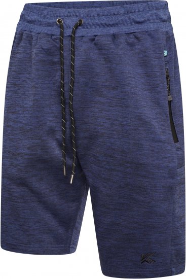 Kam Jeans AP005 Active Performance Marl Shorts Indigo - Спортни панталони & Къси панталони - мъжки спортни панталони големи размери