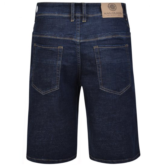 Kam Jeans Benjamin Shorts Indigo - Шорти - мъжки къси панталони големи размери