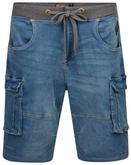 Kam Jeans Dito Denim Shorts Light Used - Шорти - мъжки къси панталони големи размери