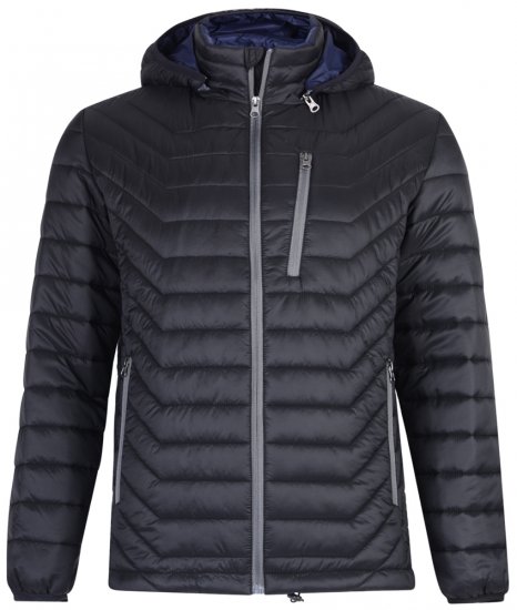 Kam Jeans KV90 Jacket Black - Якета - мъжки якета големи размери