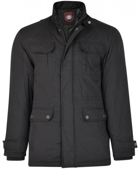 Kam Jeans KV95 Jacket Black - Якета - мъжки якета големи размери