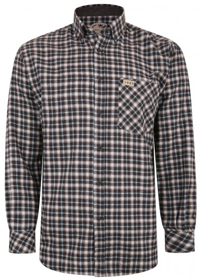 Kam Jeans P681 Flannel Check Shirt - Ризи - мъжки ризи големи размери