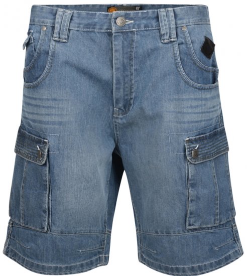 Kam Jeans Sebastian Denim Shorts - Шорти - мъжки къси панталони големи размери