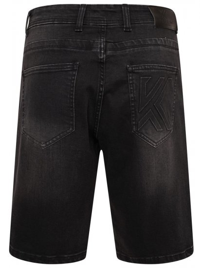 Kam Jeans Vigo2 Jeans Shorts Black Used - Шорти - мъжки къси панталони големи размери