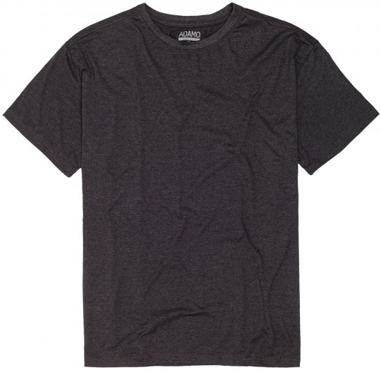 Adamo Kevin Regular fit T-shirt Charcoal - Тениски - мъжки тениски големи размери