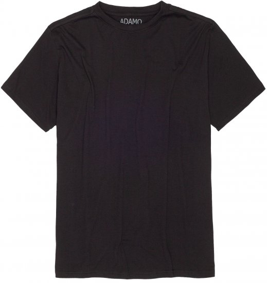 Adamo Kevin Regular fit T-shirt Black - Тениски - мъжки тениски големи размери
