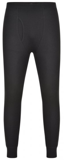 Kam Jeans 833 Thermal Long Johns Black - Бельо & Бански шорти - Мъжко бельо големи размери
