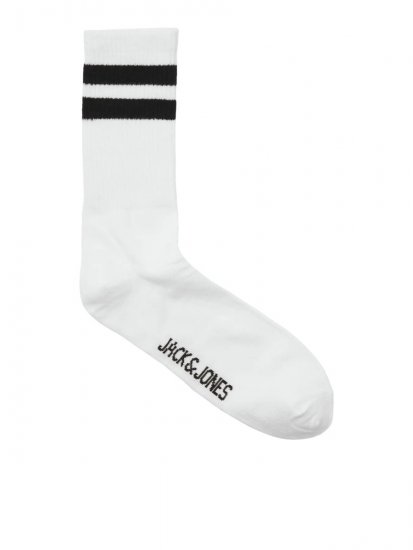 Jack & Jones Travis Тенис чорапи Бял 3-pack - Бельо & Бански шорти - Мъжко бельо големи размери
