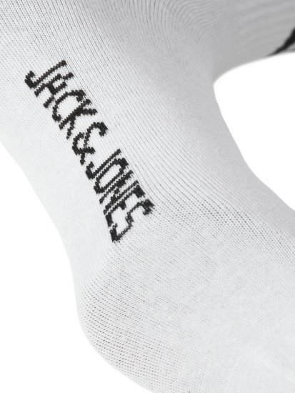 Jack & Jones Travis Тенис чорапи Бял 3-pack - Бельо & Бански шорти - Мъжко бельо големи размери