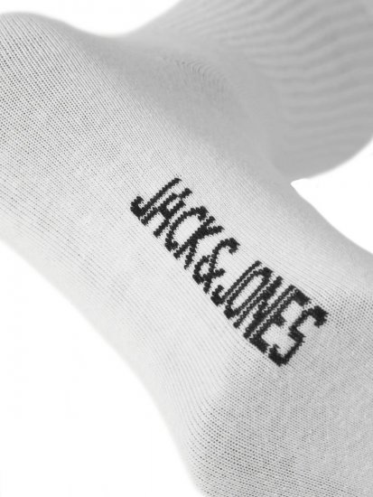 Jack & Jones Basic Тенис чорапи Бял 5-pack - Бельо & Бански шорти - Мъжко бельо големи размери