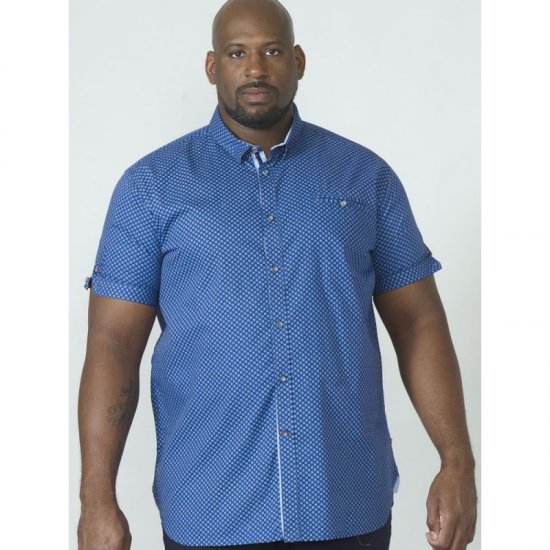 D555 Bobby Short Sleeve Shirt - Ризи - мъжки ризи големи размери