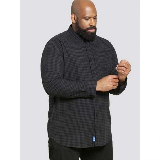 D555 Jared Long Sleeve Shirt - Ризи - мъжки ризи големи размери