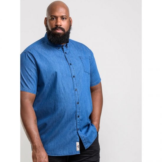D555 Arnold Denim Shirt - Ризи - мъжки ризи големи размери