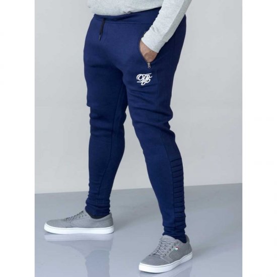 D555 Javier Fashion Sweatpants Navy - Спортни панталони & Kъси панталони - мъжки спортни панталони големи размери