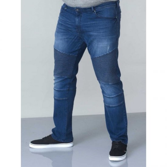 D555 Abrams Biker Style Jeans - Дънки и панталони - мъжки Дънки и панталони големи размери