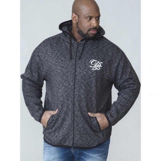 D555 Bennie Full zip Hoodie - Суичъри & cуичъри с качулка - мъжки суичъри големи размери