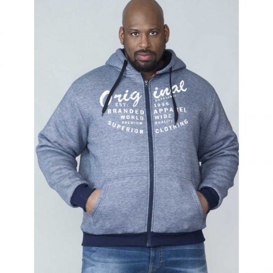D555 Murdoch Sherpa Lined Hoodie - Суичъри & cуичъри с качулка - мъжки суичъри големи размери