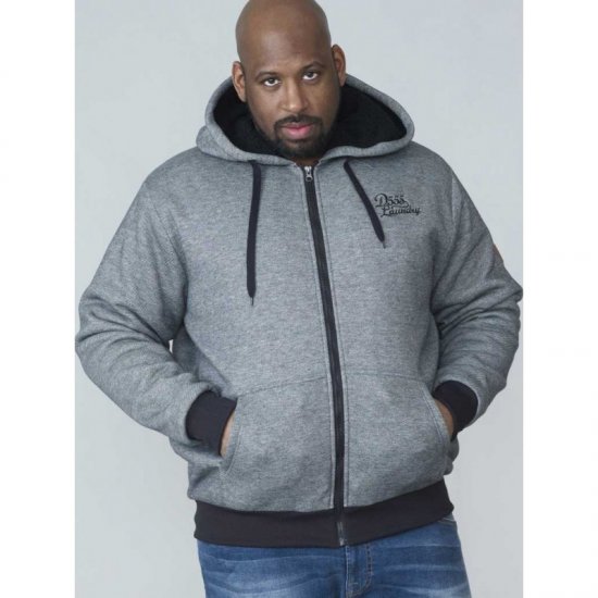 D555 William Sherpa Lined Hoodie - Суичъри & cуичъри с качулка - мъжки суичъри големи размери