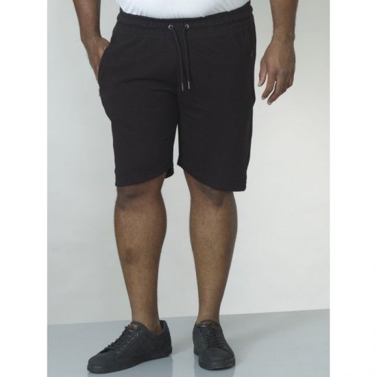D555 Jackie Ribbed Jersey Shorts Black - Спортни панталони & Kъси панталони - мъжки спортни панталони големи размери