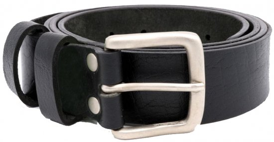 D555 Gavin Hand Crafted Real Leather Belt, 3,7cm - Колани - мъжки колани големи размери