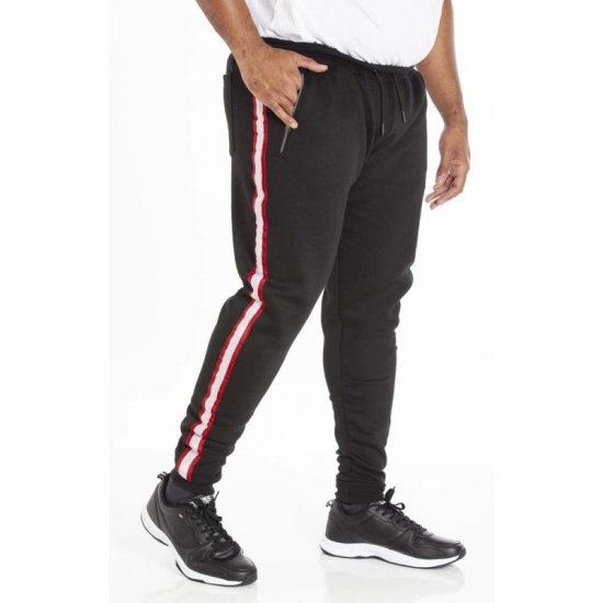 D555 Virginia Sweatpants Black - Спортни панталони & Kъси панталони - мъжки спортни панталони големи размери