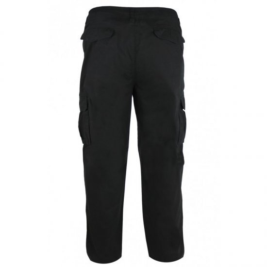 D555 Robert Cargo pants Black - Дънки и панталони - мъжки Дънки и панталони големи размери