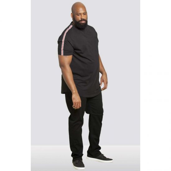 D555 Anderson Couture T-shirt Black - Тениски - мъжки тениски големи размери