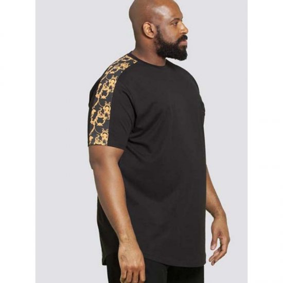 D555 Damien Couture T-shirt Black - Тениски - мъжки тениски големи размери