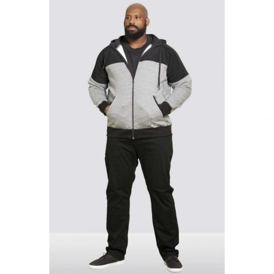 D555 Banbury Hoodie Black - Суичъри & cуичъри с качулка - мъжки суичъри големи размери