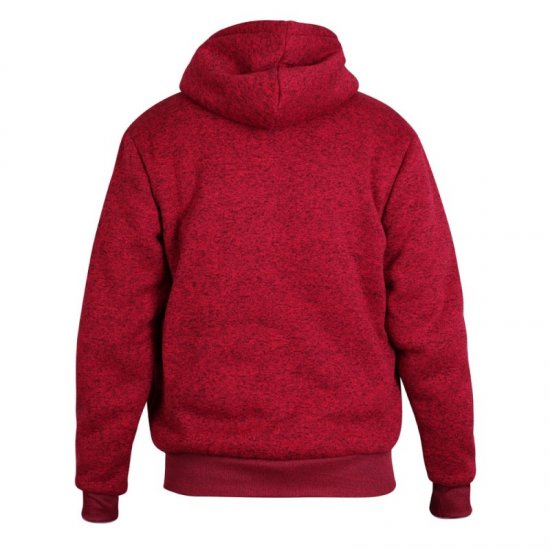 D555 Rylan Hoodie Red - Суичъри & cуичъри с качулка - мъжки суичъри големи размери